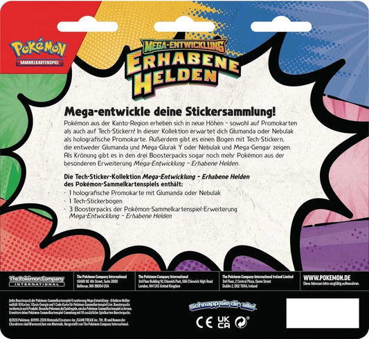 Erhabene Helden - Tech Sticker Kollektion - Nebulak (DE)