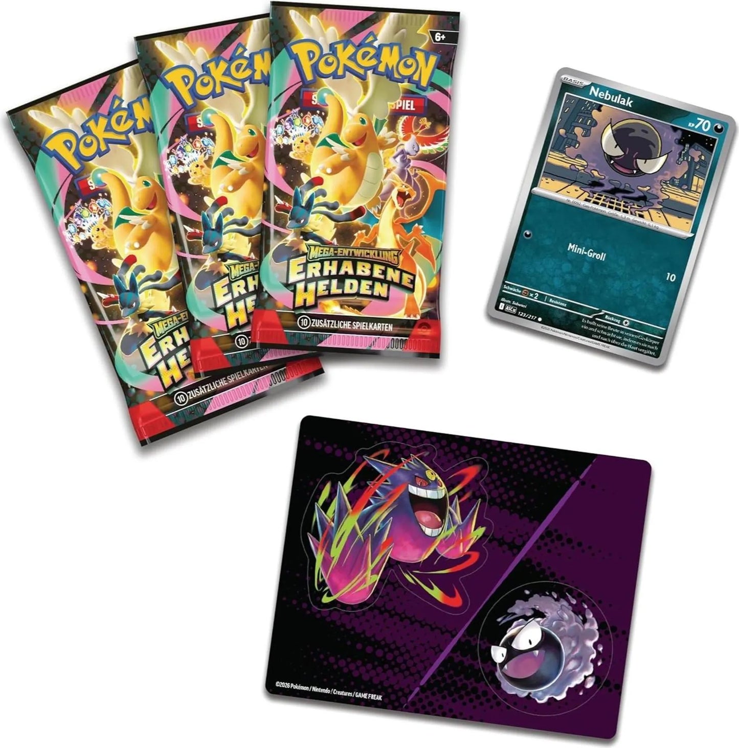 Erhabene Helden - Tech Sticker Kollektion - Nebulak (DE)