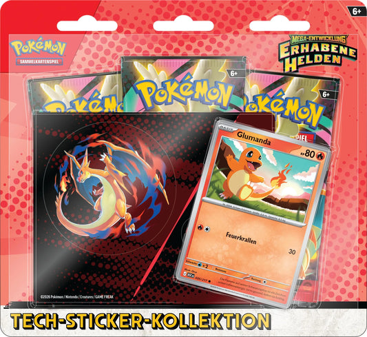 Erhabene Helden - Tech Sticker Kollektion - Glumanda (DE)